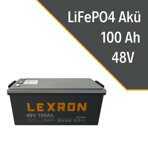 LEXRON 48V 100AH LİTYUM AKÜ