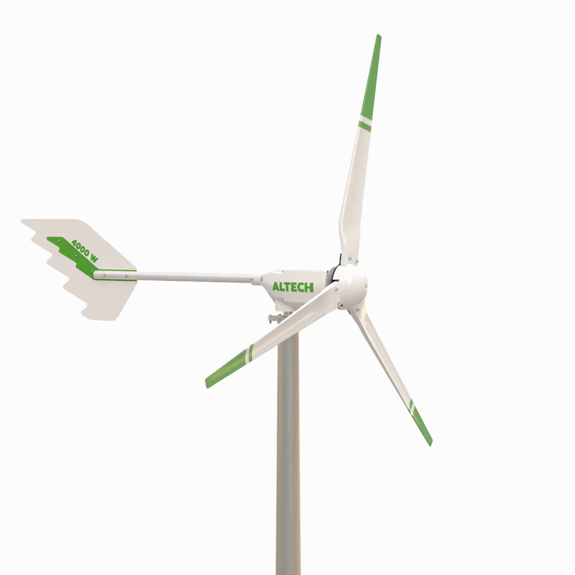 ALTECH 4 KW YATAY RÜZGAR TÜRBİNİ