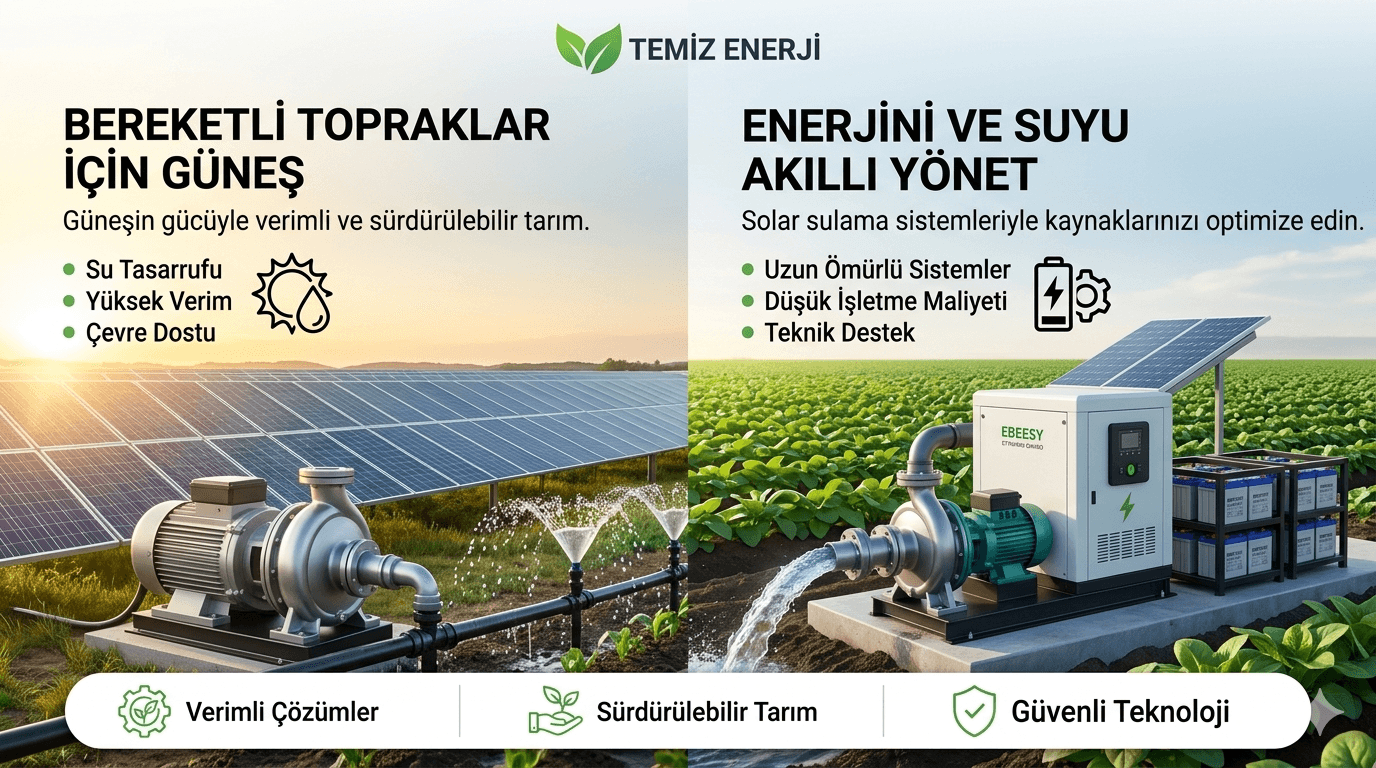Tarımın Gücü Güneşten