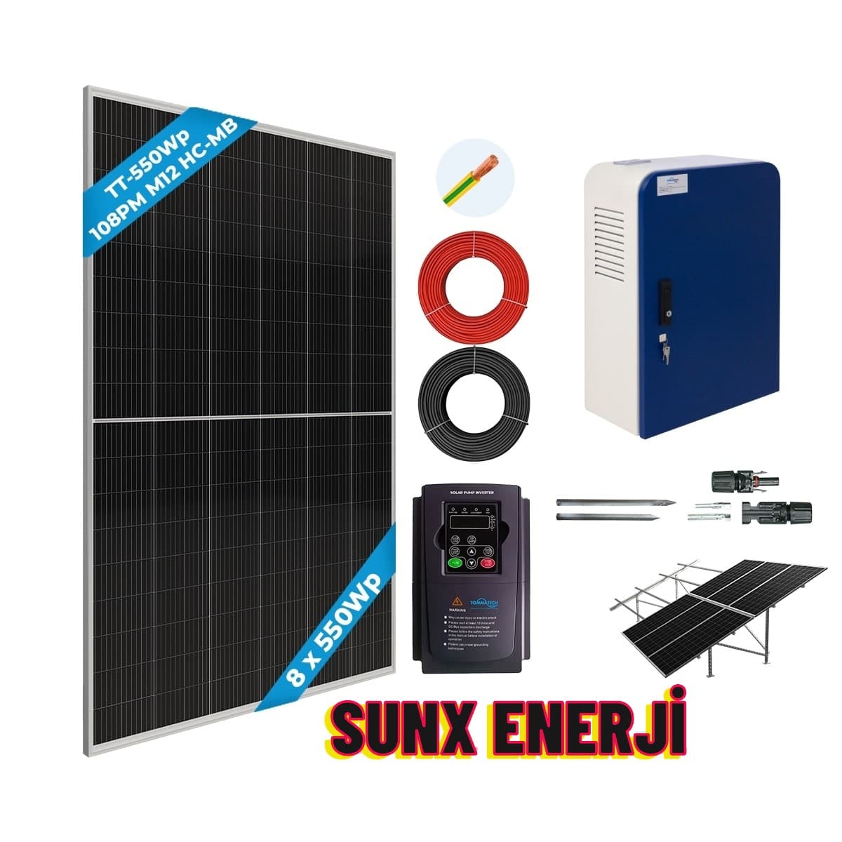 3 HP 2.2 KW TARIMSAL SULAMA PAKETİ