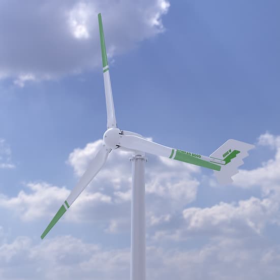 ALTECH 6 KW YATAY RÜZGAR TÜRBİNİ