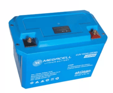 Megacell Lityum Akü 12.8V 120Ah LiFePO4 Batarya